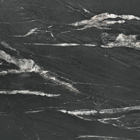 Crestmont Black Faux Marble Dining Room Table - Ornate Home