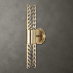 Cret Brass 2 Light LED Sconce - Ornate Home