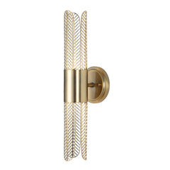 Cret Brass 2 Light LED Sconce - Ornate Home