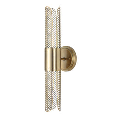 Cret Brass 2 Light LED Sconce - Ornate Home