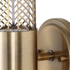 Cret Brass 2 Light LED Sconce - Ornate Home