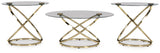 Crimonti Champagne Occasional Table Set (Set of 3) (Online Special Price) - Ornate Home