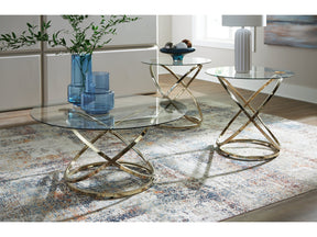 Crimonti Champagne Occasional Table Set (Set of 3) - Ornate Home