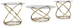 Crimonti Champagne Occasional Table Set (Set of 3) - Ornate Home