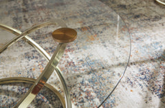 Crimonti Champagne Occasional Table Set (Set of 3) - Ornate Home