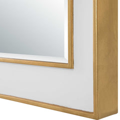 Crisanta Gloss White Arch Mirror - Ornate Home