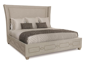 Criteria Olive Grey Shelter King Bed - Ornate Home
