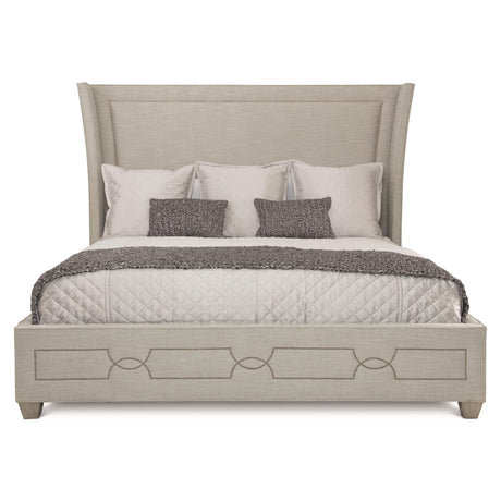 Criteria Olive Grey Shelter King Bed - Ornate Home