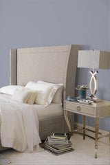 Criteria Olive Grey Shelter King Bed - Ornate Home