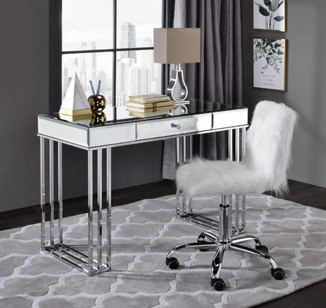 Critter Mirrored Writing Desk - Ornate Home