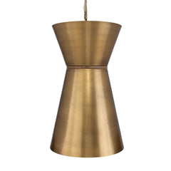 Crocker Brass 1 Light Mini Pendant - Ornate Home