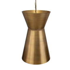 Crocker Brass 1 Light Mini Pendant - Ornate Home