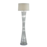 Crocus Chrome Floor Lamp - Ornate Home