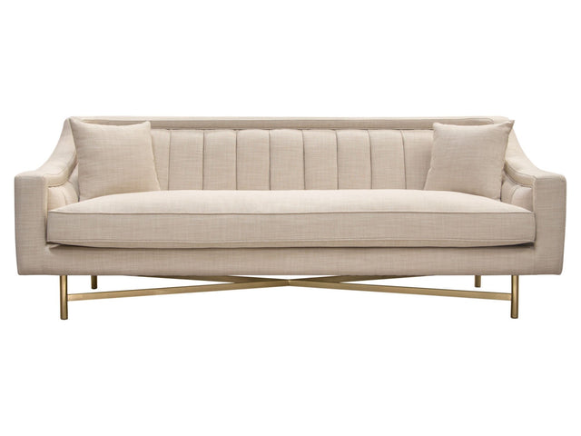 Croft Sand Sofa - Ornate Home