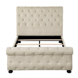 Crofton Beige Queen Bed - Ornate Home