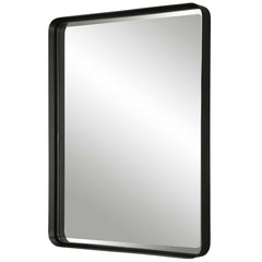 Crofton Black Large Mirror - Ornate Home