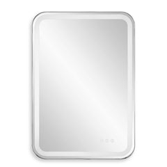 Crofton Black Lighted Large Mirror - Ornate Home