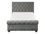 Crofton Dark Gray California King Bed - Ornate Home