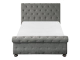 Crofton Dark Gray Eastern King Bed - Ornate Home