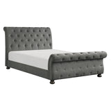 Crofton Dark Gray Eastern King Bed - Ornate Home