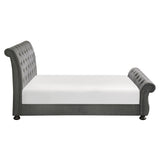 Crofton Dark Gray Eastern King Bed - Ornate Home
