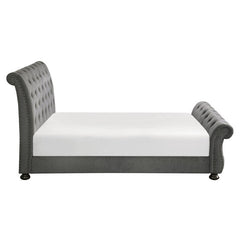Crofton Dark Gray Eastern King Bed - Ornate Home
