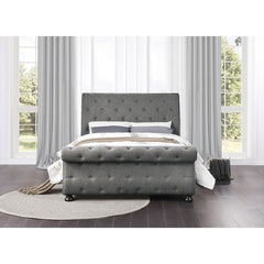 Crofton Dark Gray Full Bed - Ornate Home