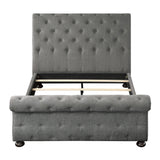 Crofton Dark Gray Queen Bed - Ornate Home