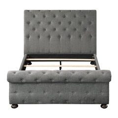 Crofton Dark Gray Queen Bed - Ornate Home