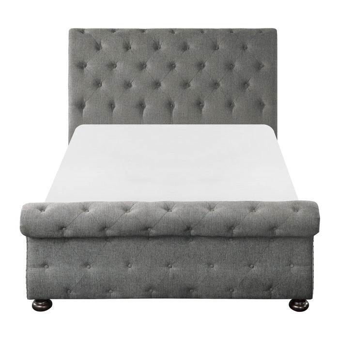 Crofton Dark Gray Queen Bed - Ornate Home
