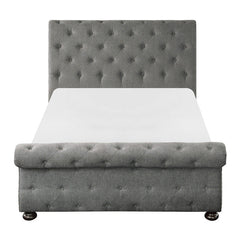 Crofton Dark Gray Queen Bed - Ornate Home
