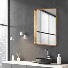 Crofton Gold Large Mirror - Ornate Home