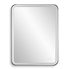 Crofton Nickel Lighted Vanity Mirror - Ornate Home