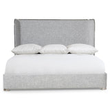 Croix Grey Shelter King Bed - Ornate Home