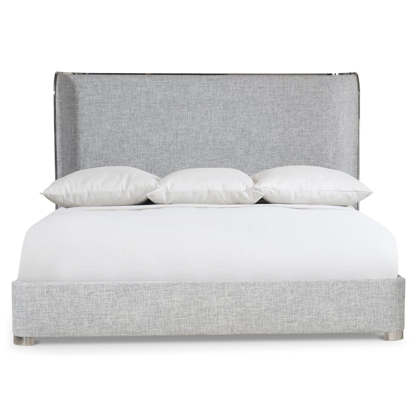 Croix Grey Shelter King Bed - Ornate Home