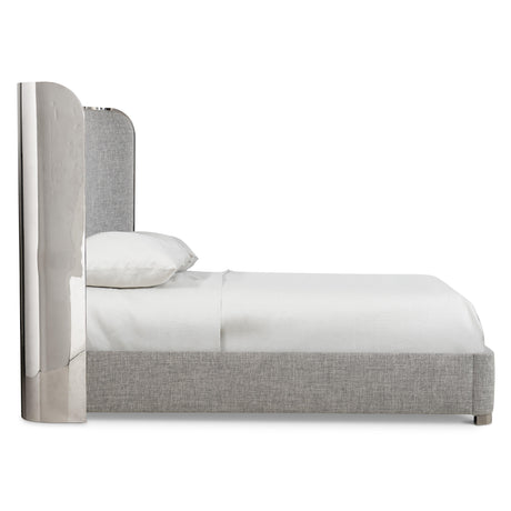 Croix Grey Shelter King Bed - Ornate Home