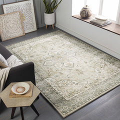 Crondall Sage Traditional Area Rug - Ornate Home
