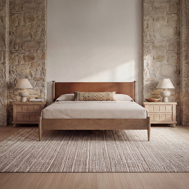 Crosby Brown King Bed - Ornate Home