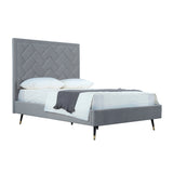 Crosby Full- Size Bed in Grey - Ornate Home