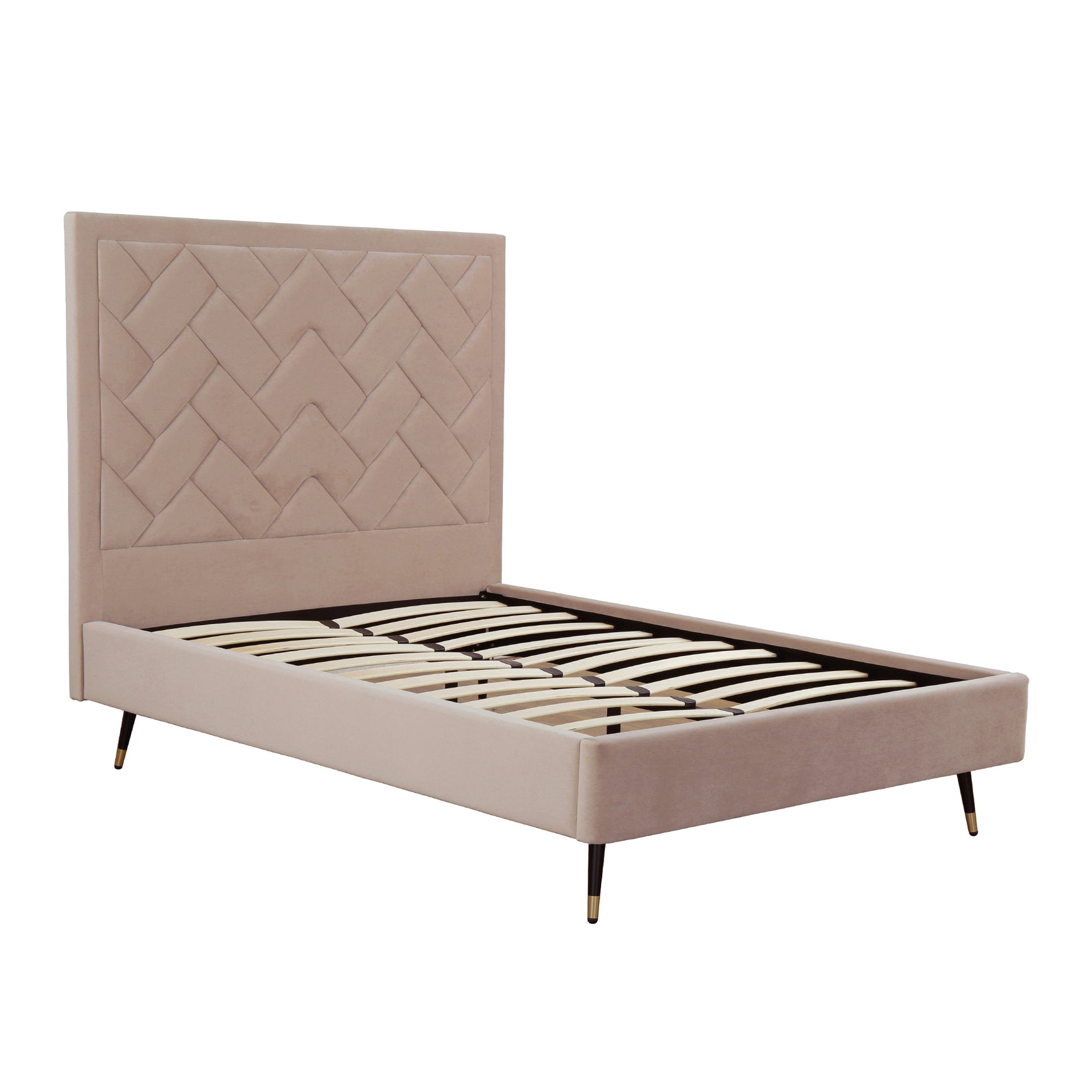 Crosby Full- Size Bed in Nude - Ornate Home