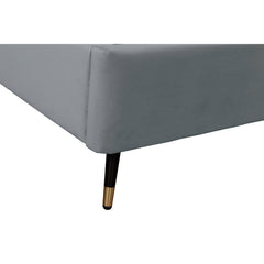 Crosby King-Size Bed in Grey - Ornate Home