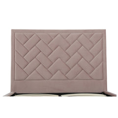 Crosby Queen-Size Bed in Blush - Ornate Home