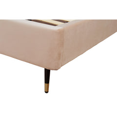 Crosby Queen-Size Bed in Nude - Ornate Home