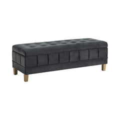 Crosby Royale Grey Bench - Ornate Home