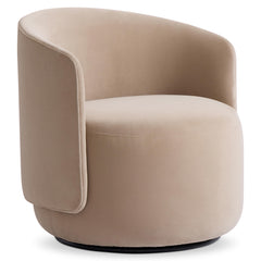 Crosby Silver Swivel Chair - Ornate Home