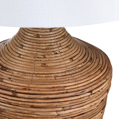 Crosby Tan/Brown Table Lamp - Ornate Home