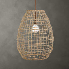 Cross Weave 1 Light Pendant - Ornate Home