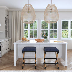 Cross Weave 1 Light Pendant - Ornate Home