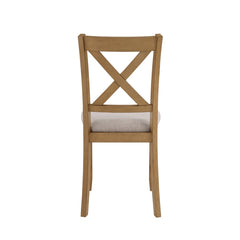 Crossbuck Tan 5-Piece Pack Dinette Set - Ornate Home