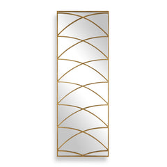 Crossed Up Gold Full Length Mirror - Ornate Home